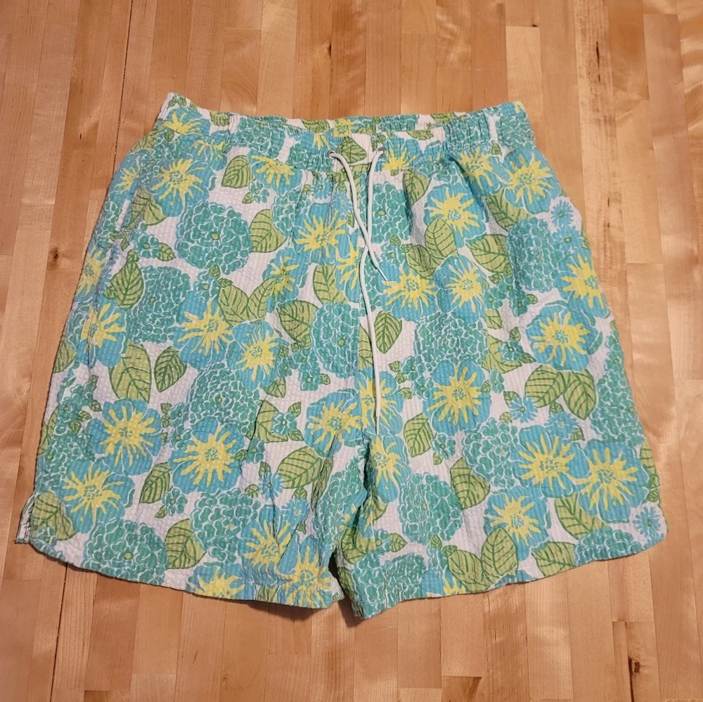 Lilly Pulitzer Vintage Lined Swim Trunks 5.5
